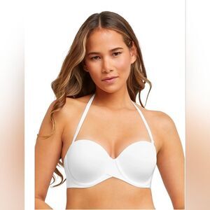 🔺️NWT White Convertible Push-up Underwire Bra Size 34C